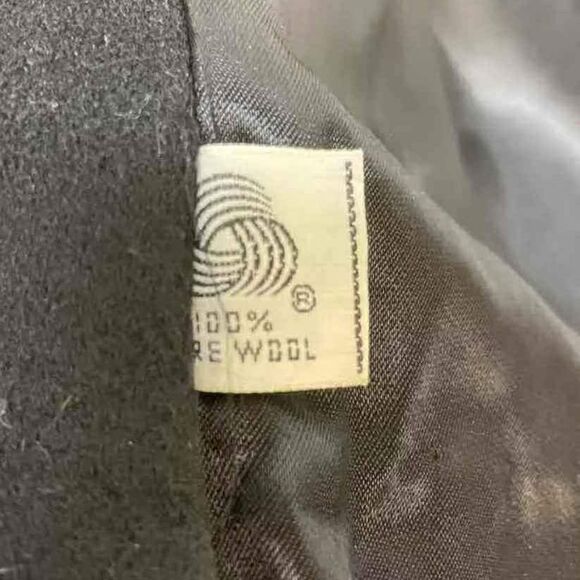 Forstmann Designer Women's Black Overcoat Peacoat Fur- Size Refer Measurements - Picture 7 of 7